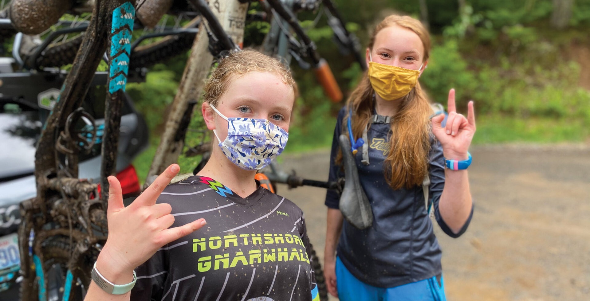 After joining the Northshore Gnarwhals youth mountain biking team in 2021, Elyse found solace in surrounding herself with peers who shared a love for biking and being outside.